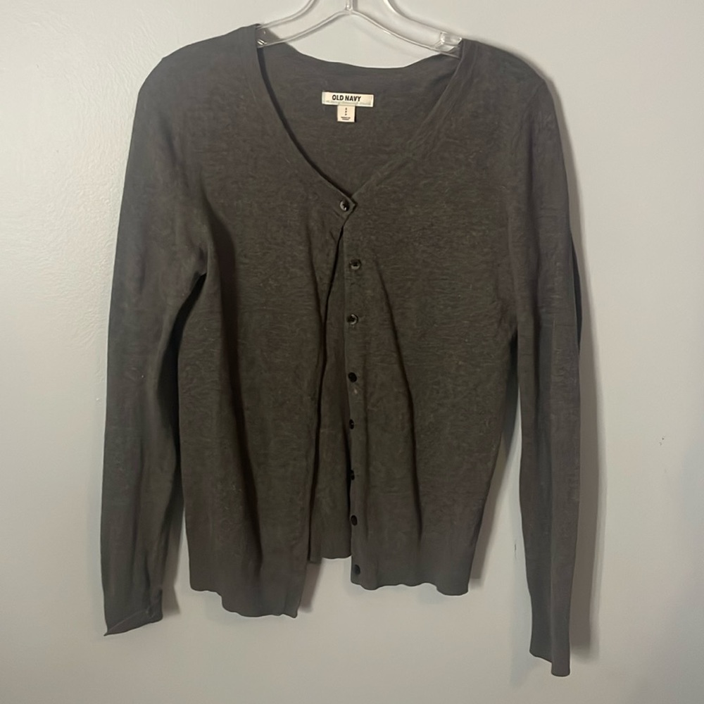 Gray Cardigan